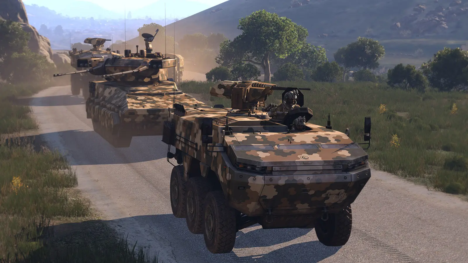 Arma 3: кадр из игры