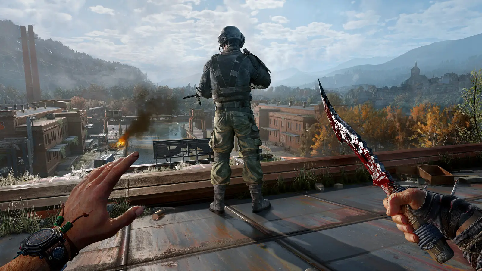 Dying Light: The Beast: кадр из игры