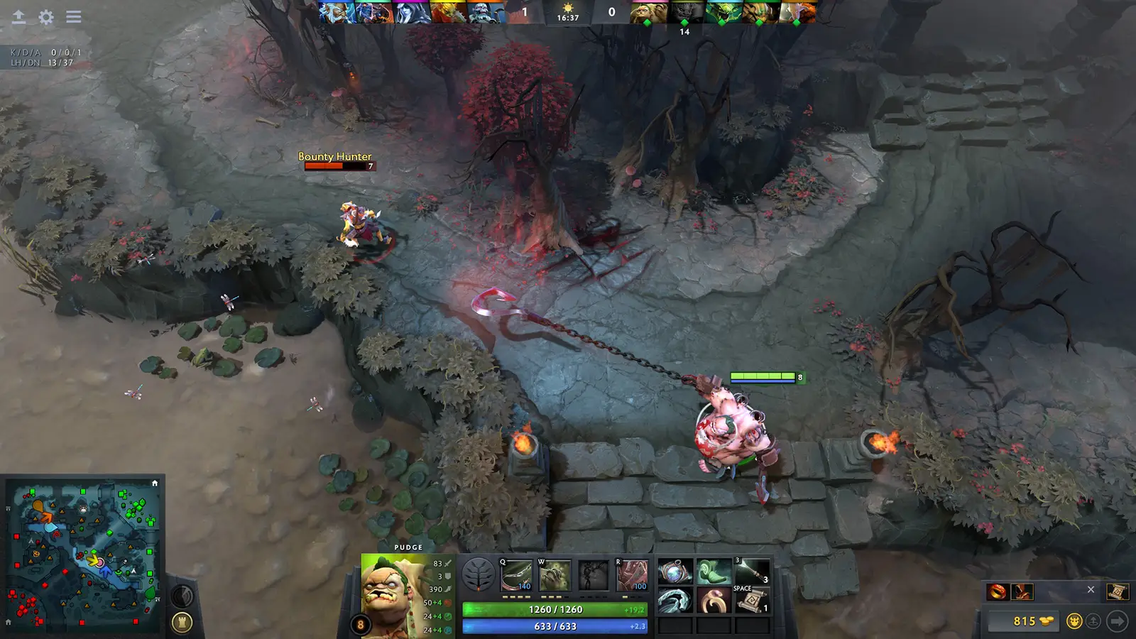 Dota 2: кадр из игры