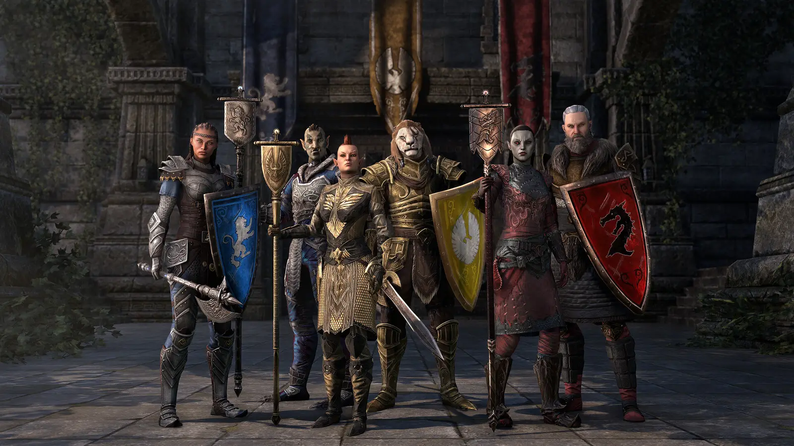 The Elder Scrolls Online: кадр из игры