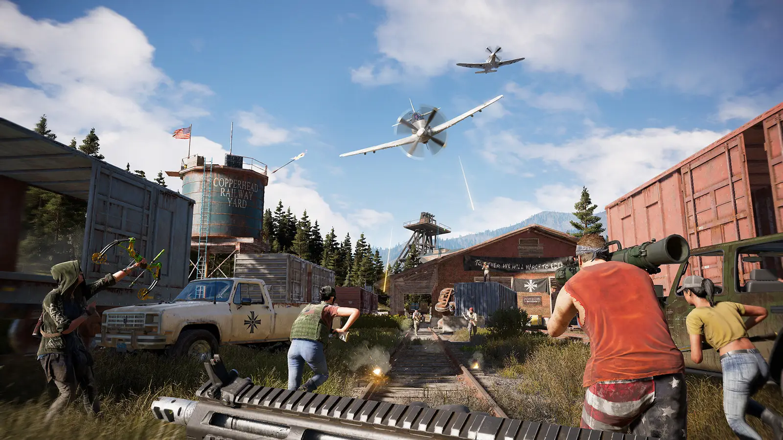 Far Cry 5: кадр из игры
