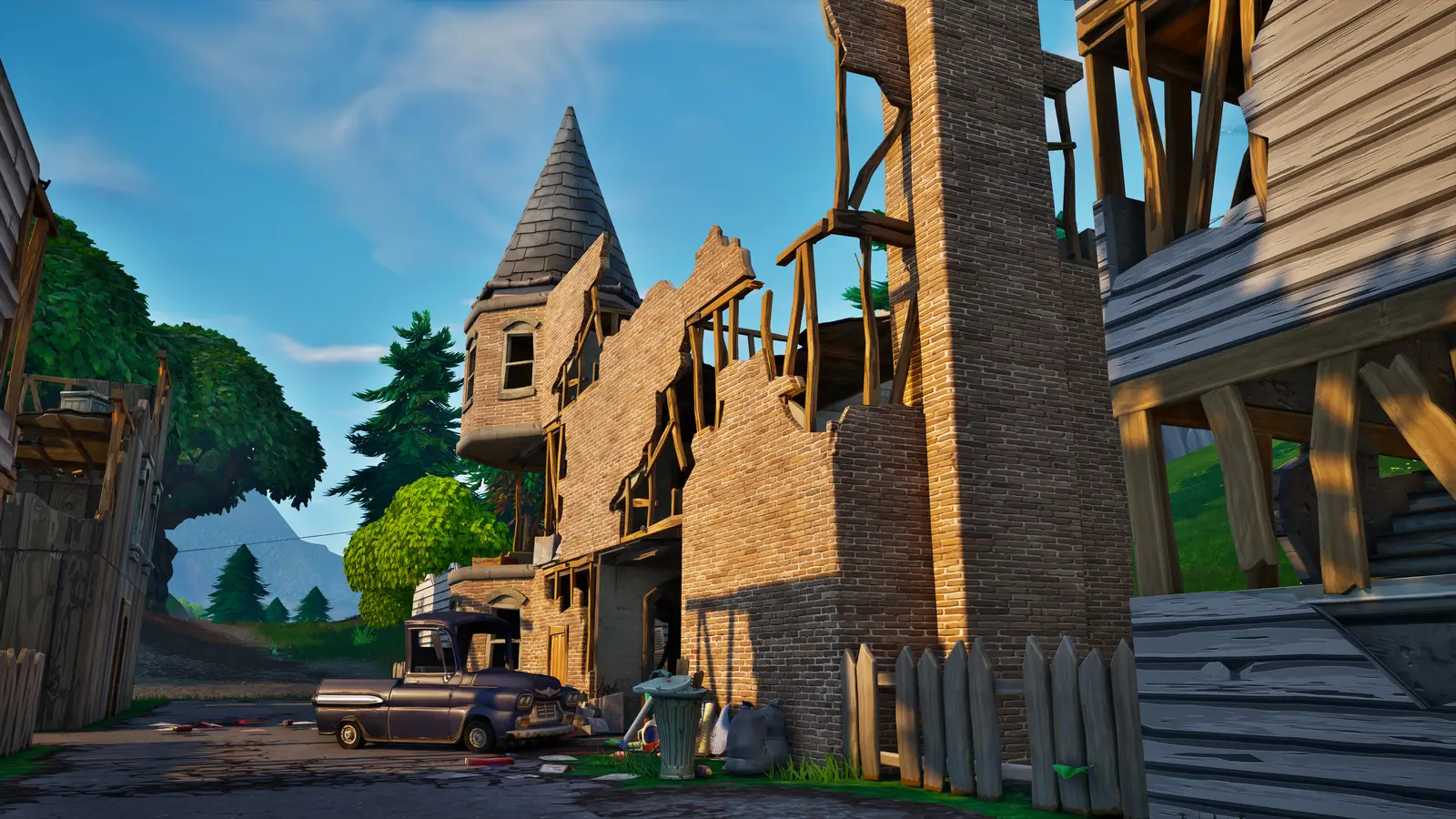 Fortnite: кадр из игры
