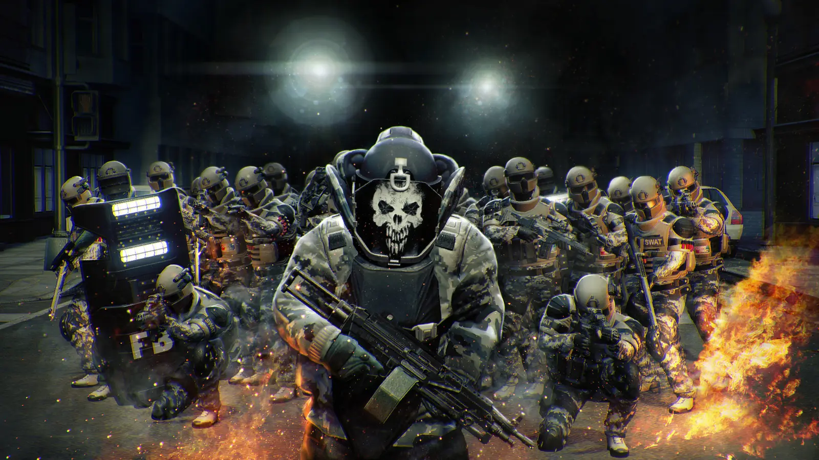 PAYDAY 2: кадр из игры