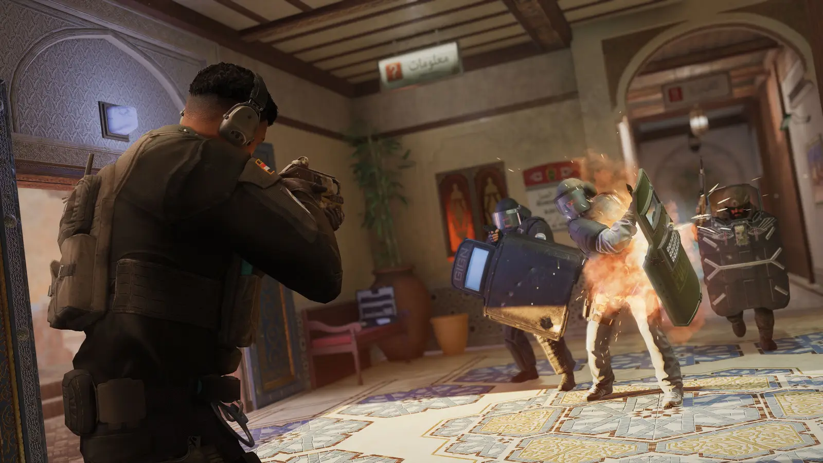 Rainbow Six Siege: кадр из игры