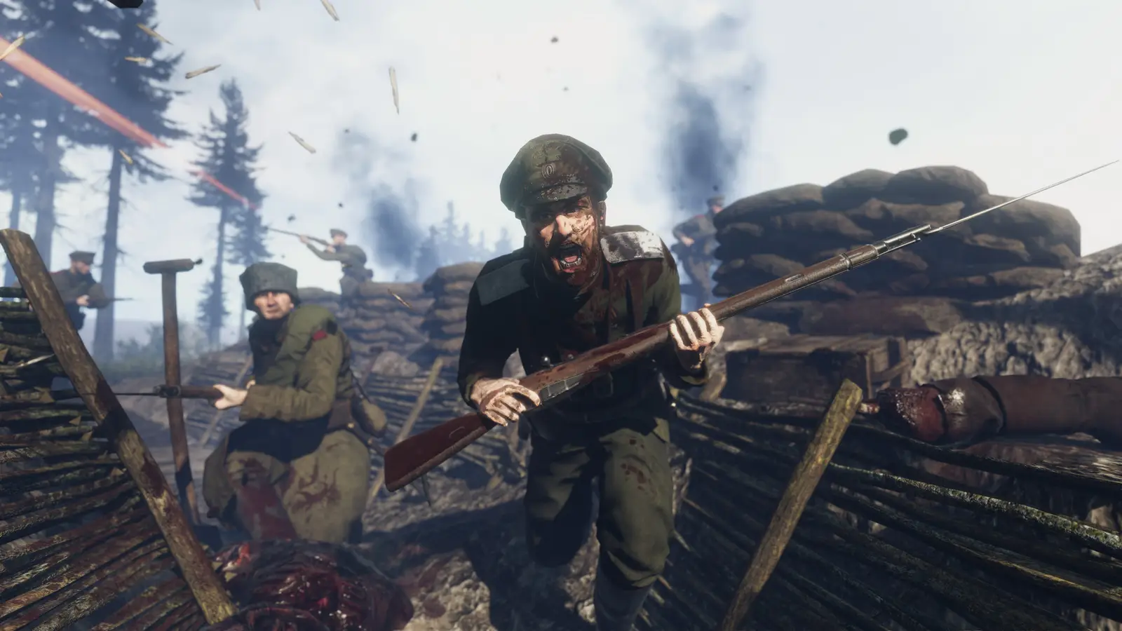 Tannenberg: кадр из игры