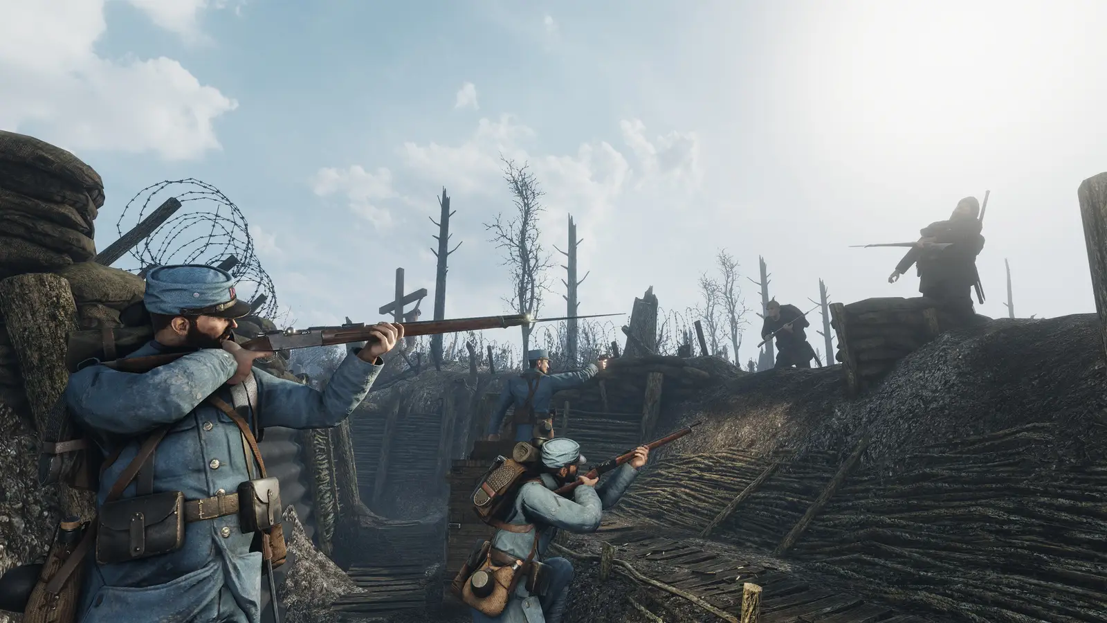 Verdun: кадр из игры